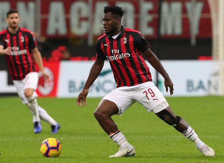 AC Milan's Frank Kessie