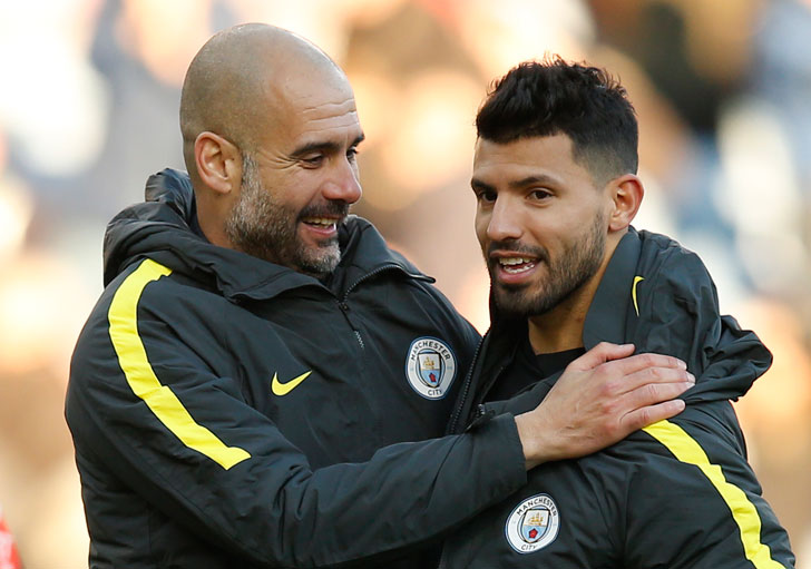 Aguero and Pep