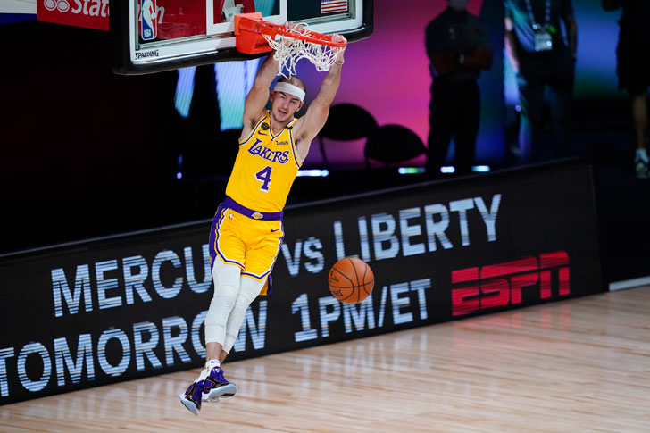 Alex Caruso of Lakers