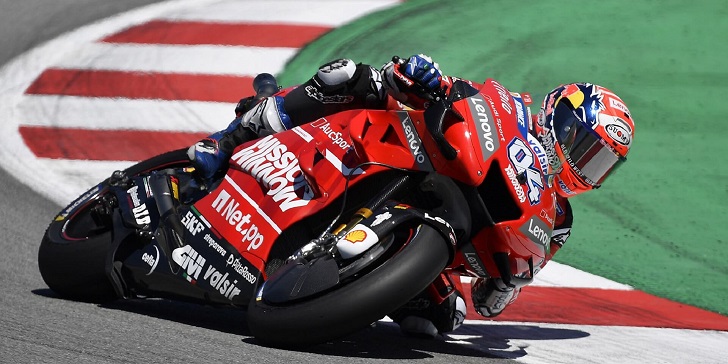 Andrea Dovizioso will hope to close the gap in the Championship.