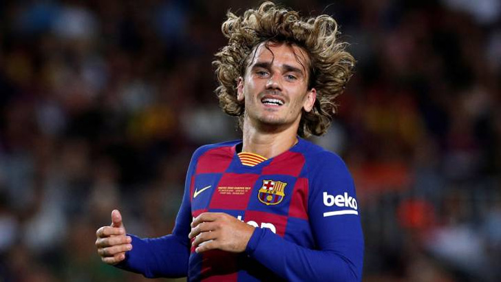 Antoine Griezmann is Barcelona's top scorer in the league with three goals.