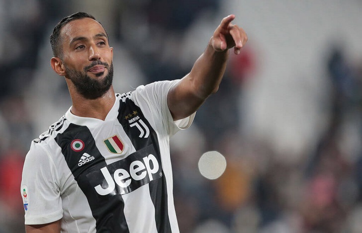 Medhi Benatia in action for Juventus.