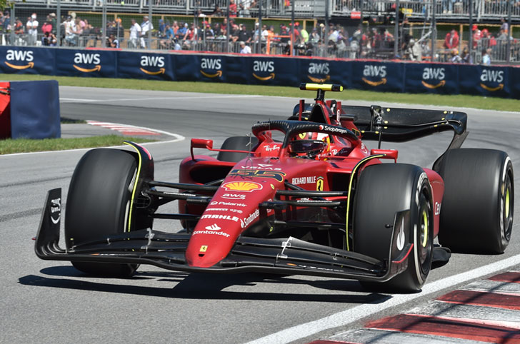 Carlos Sainz Jr of Ferrari