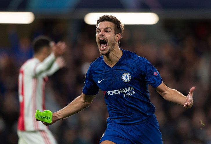 Chelsea captain César Azpilicueta