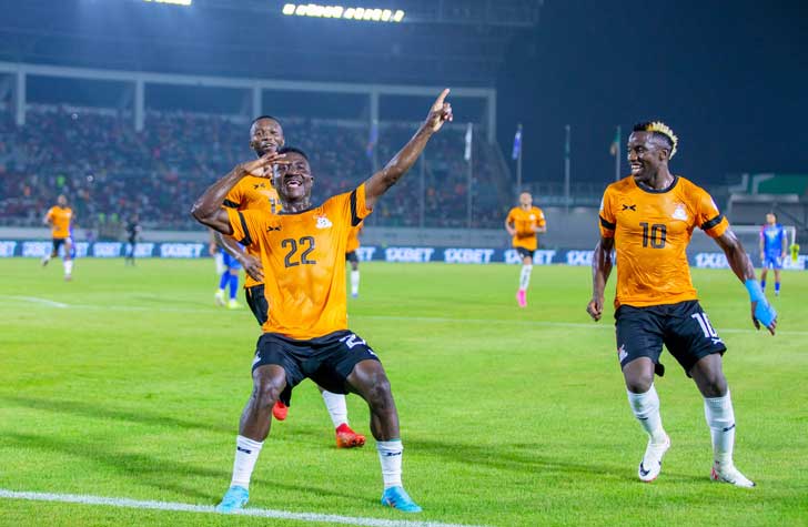 Zambia National Team Celebrates Zambia National Team Celebrates