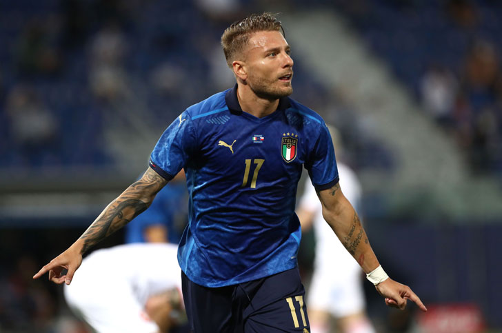 Ciro Immobile of Italy