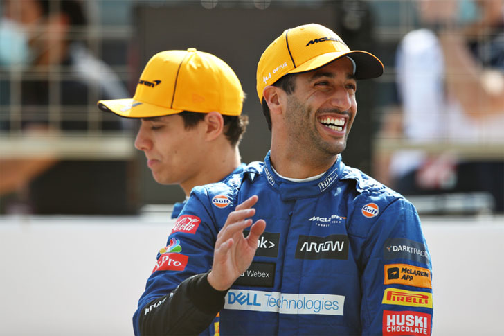 Daniel Ricciardo of McLaren-Mercedes Daniel Ricciardo of McLaren-Mercedes