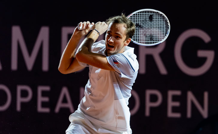 Russian tennis star Daniil Medvedev