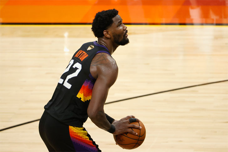 Deandre Ayton of Suns Deandre Ayton of Suns