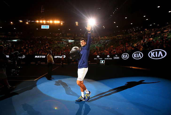 Djokovic, 31, is a six-time champion at Melbourne Park and last claimed the trophy in 2016