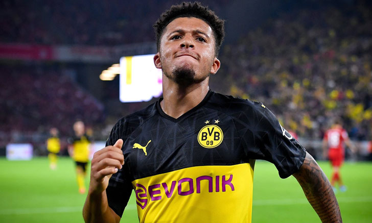 Dortmund winger Jadon Sancho