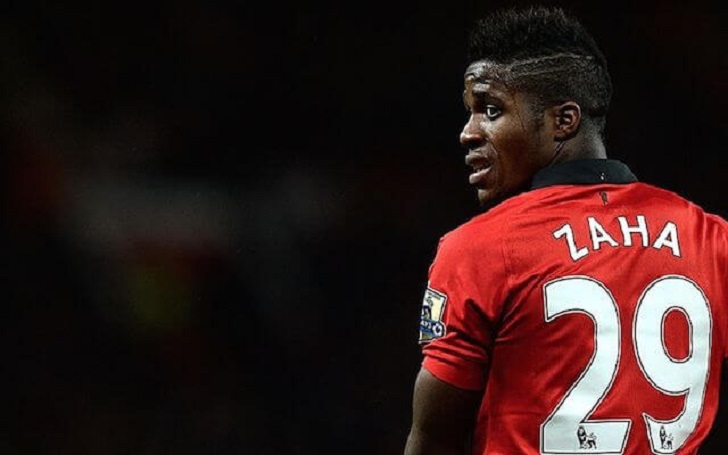 Former Man United winger Wilfried Zaha.