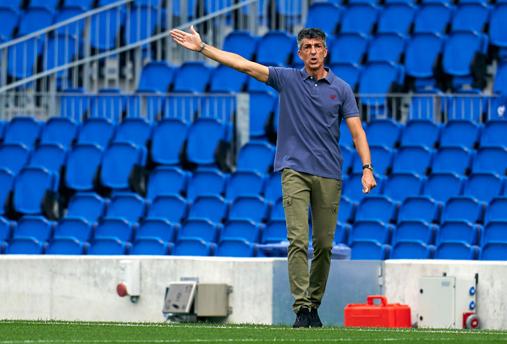 Real Sociedad manager Imanol Alguacil