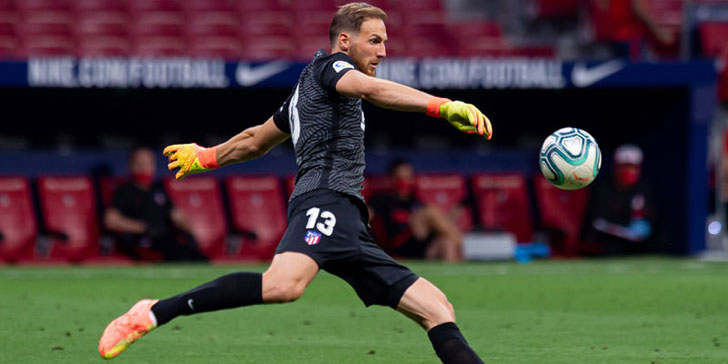 Atletico Madrid goalkeeper Jan Oblak