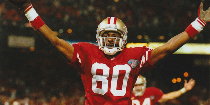 Jerry Rice: Royal Receiver for the San Francisco 49ers