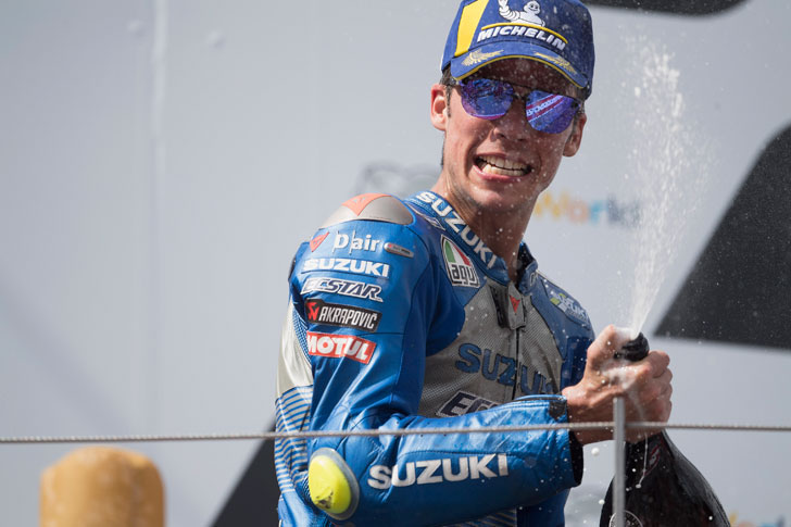 Joan Mir of Suzuki Joan Mir of Suzuki