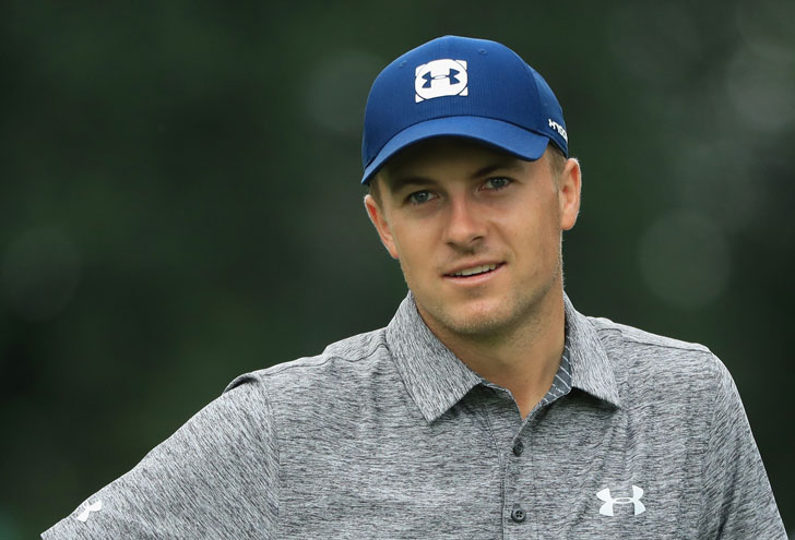 Jordan Spieth in action.