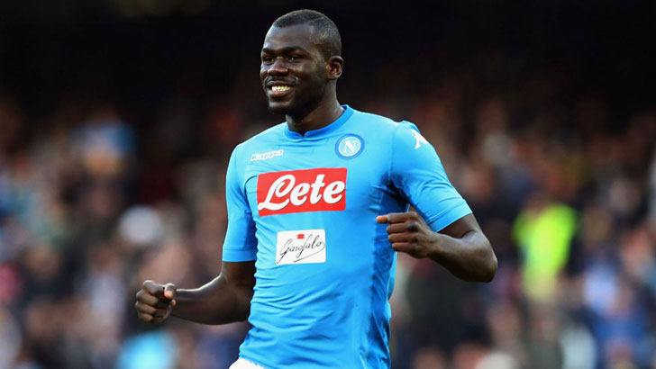 Kalidou Koulibaly in action for Napoli