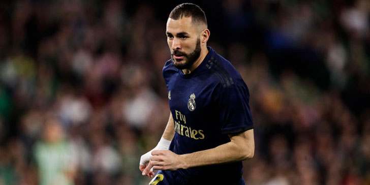 Real Madrid forward Karim Benzema