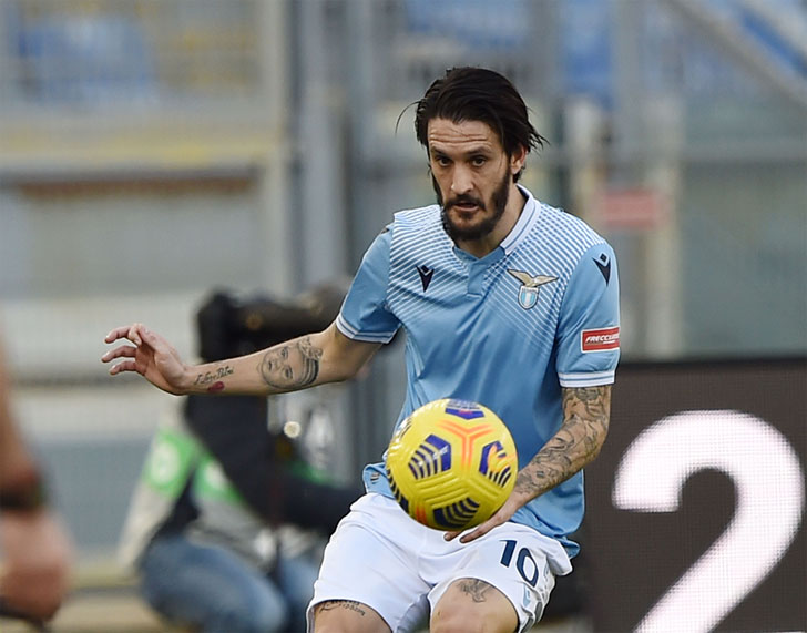 Lazio midfielder Luis Alberto