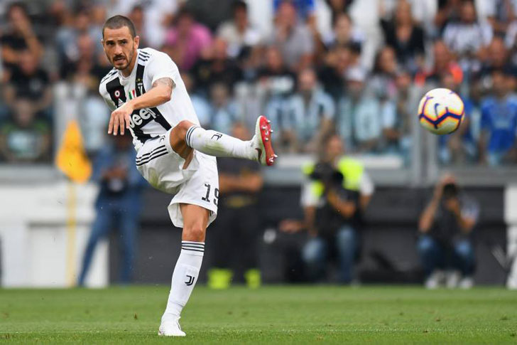 Leonardo Bonucci in action for Juventus