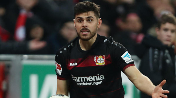 Leverkusen forward Kevin Volland