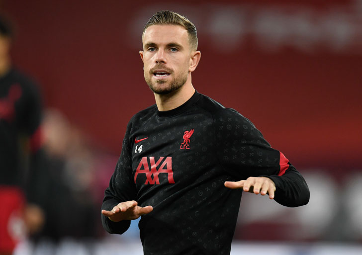 Liverpool captain Jordan Henderson