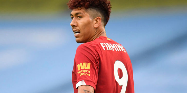 Liverpool forward Roberto Firmino