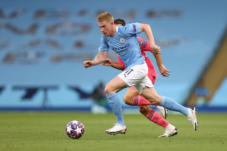 Manchester City midfielder Kevin De Bruyne