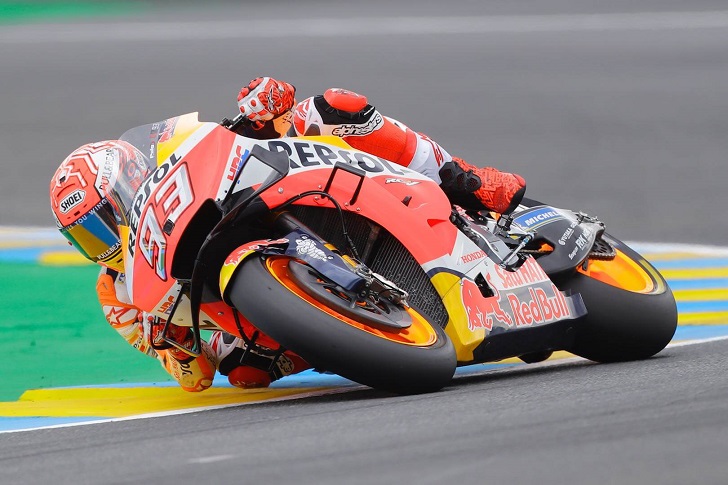 Marc Marquez of Honda