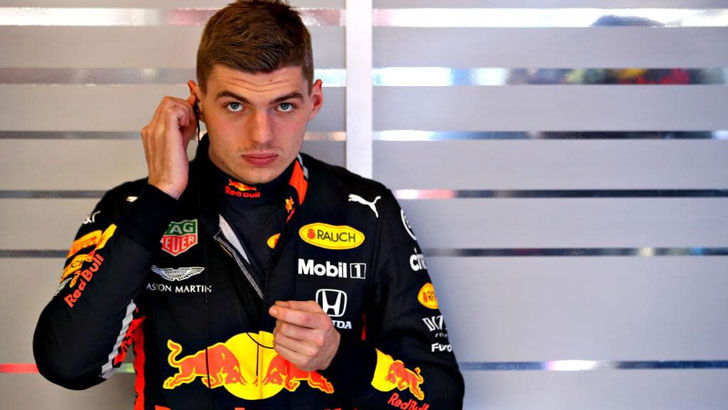 Max Verstappen of Red Bull Max Verstappen of Red Bull