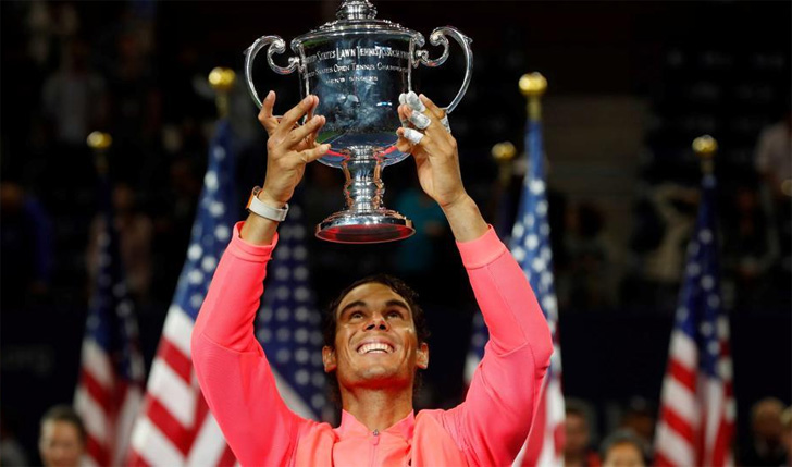 Nadal is a three-time US Open champion