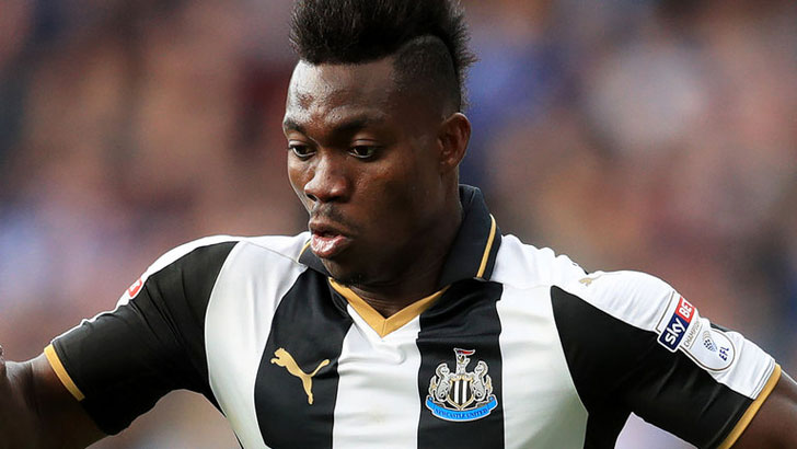 Newcastle United winger Christian Atsu