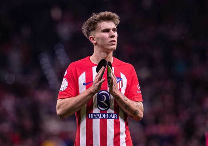 Pablo Barrios of Atletico Madrid