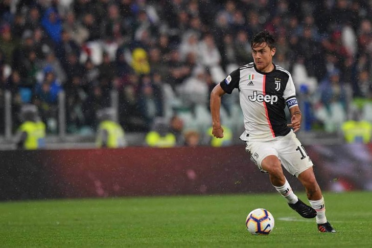 Paulo Dybala in action for Juventus