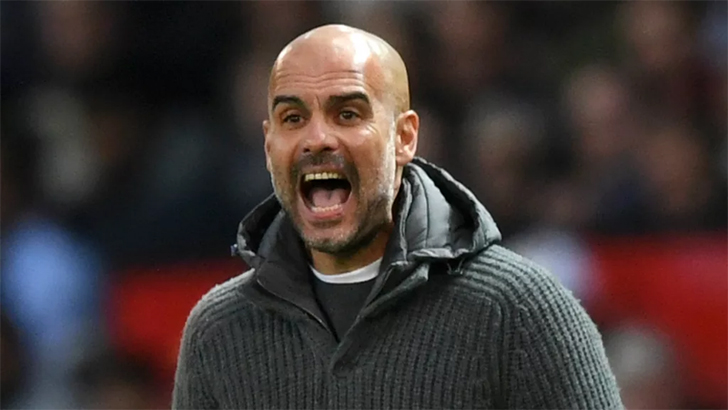 Man City manager Pep Guardiola