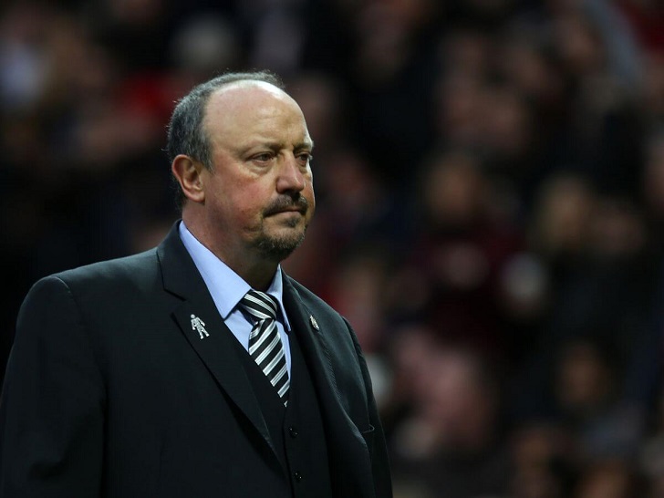 Rafael Benitez left Newcastle United last month.