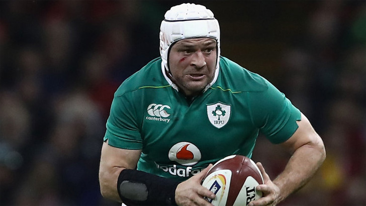 Rory Best in action for Ireland