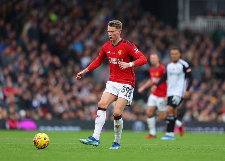 Scott McTominay of Manchester United