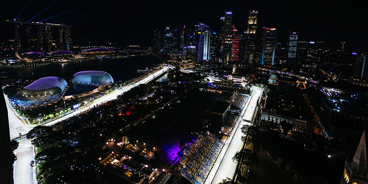 Four months prep for the Singapore GP