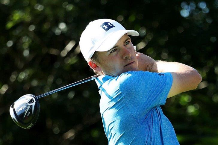 Jordan Spieth in action