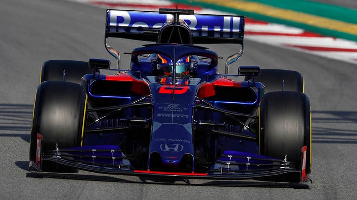 Toro Rosso driver Alexander Albon.