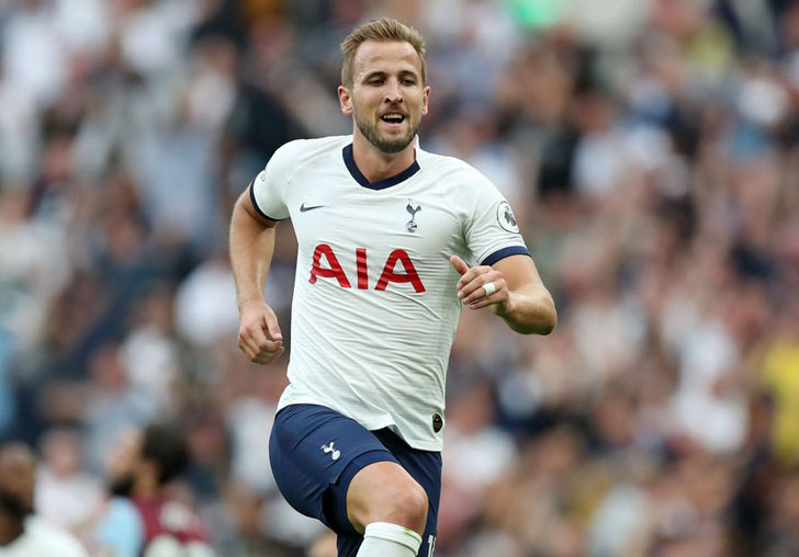 Harry Kane in action for Tottenham Hotspur