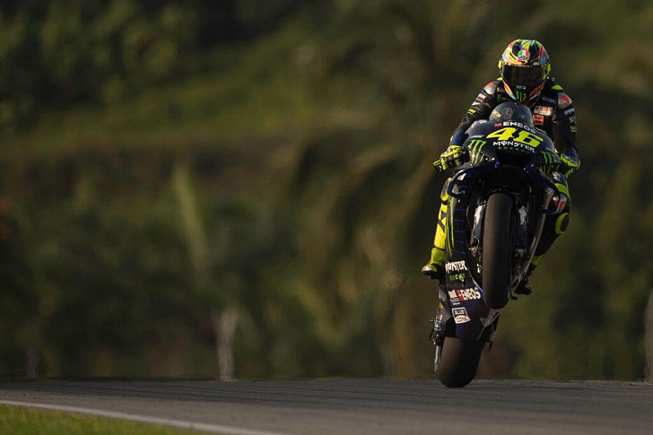 Valentino Rossi of Yamaha