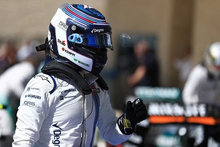 Championship leader Valtteri Bottas.