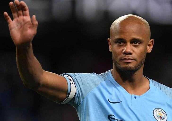 Manchester City captain Vincent Kompany