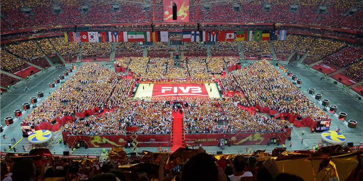 volleyball is the 5th most popular sport on the planet