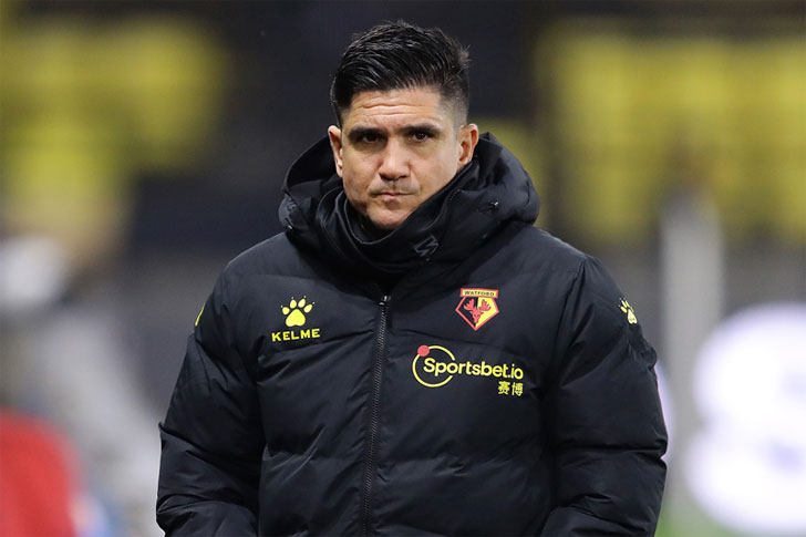 Watford manager Xisco