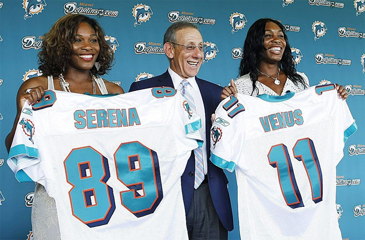 Williams Sisters – Miami Dolphins