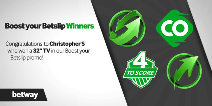 Boost your Betslip promo winner